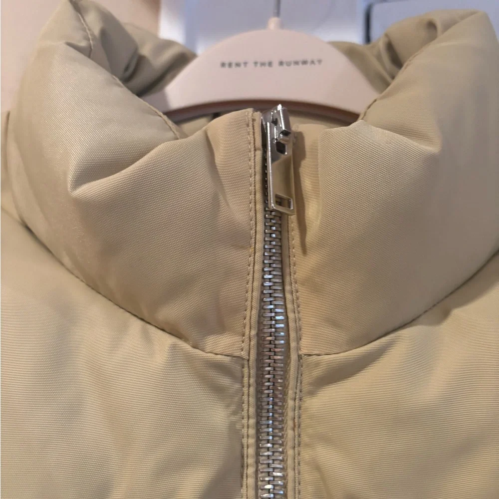 KHAITE Cropped Tan Puffer Jacket - Picture 5 of 11